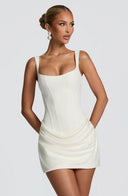Elara Sculpt Mini Dress