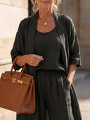 Théa Three-Piece Relaxed Co-Ord Set