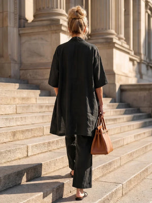 Théa Three-Piece Relaxed Co-Ord Set