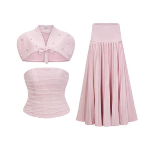 Céleste Corset Three-Piece Set