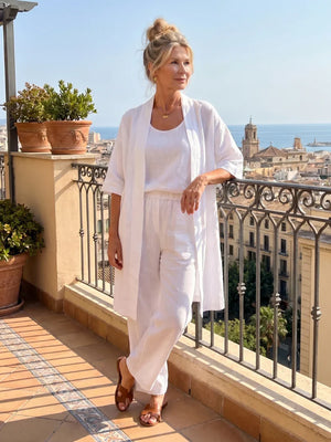 Théa Three-Piece Relaxed Co-Ord Set