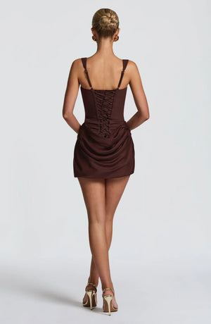 Elara Sculpt Mini Dress