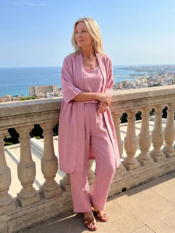 Théa Three-Piece Relaxed Co-Ord Set