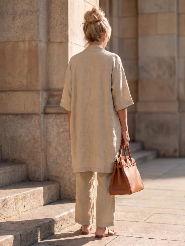 Théa Three-Piece Relaxed Co-Ord Set