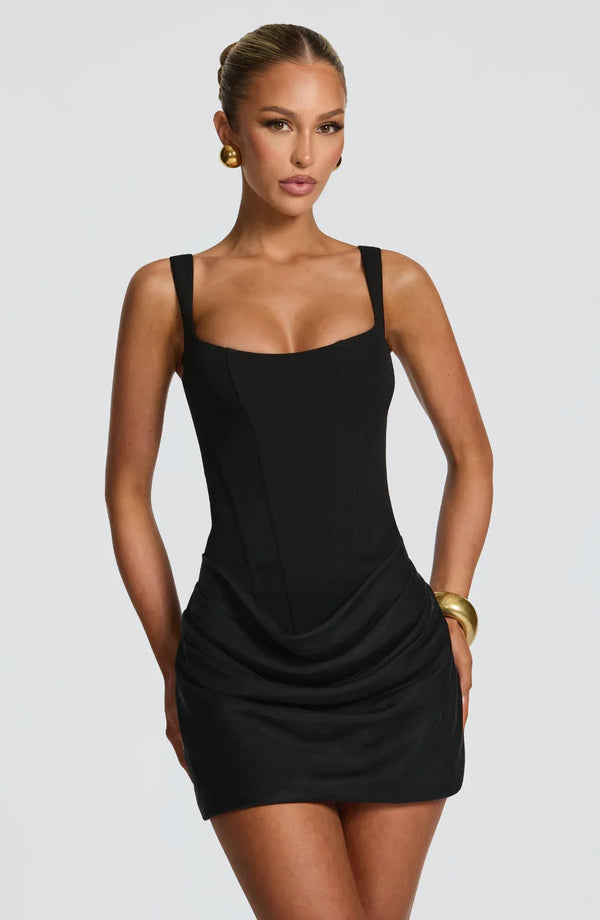 Elara Sculpt Mini Dress