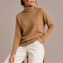 Lucie Classic Turtleneck Soft Knit Jumper