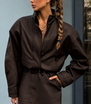 Linda | Women's Faux Suede Zip Jacket