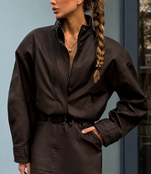 Linda | Women's Faux Suede Zip Jacket