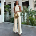 Sylvie Asymmetric Pleated Co-Ord Set