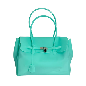 Eileen | Women's Structured Faux Leather Top Handle Satchel Bag