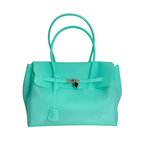 Eileen | Women's Structured Faux Leather Top Handle Satchel Bag
