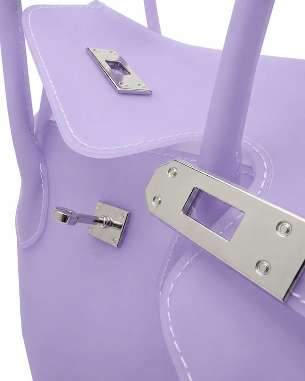 Eileen | Women's Structured Faux Leather Top Handle Satchel Bag