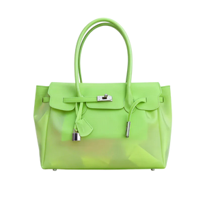 Eileen | Women's Structured Faux Leather Top Handle Satchel Bag