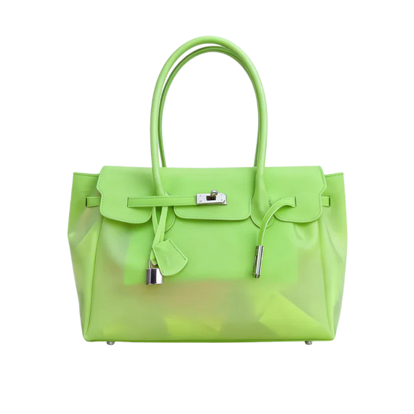 Eileen | Women's Structured Faux Leather Top Handle Satchel Bag