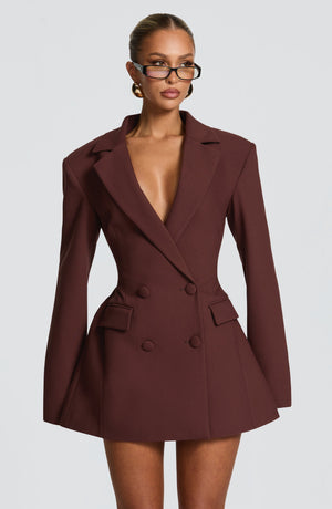 Finley Double-Breasted Blazer Mini Dress
