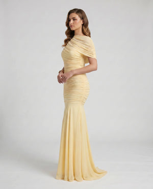 Rosalie Ruched Mermaid Maxi Dress