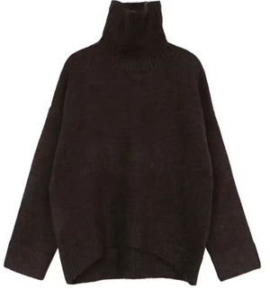 Céline Oversized Turtleneck Knit Jumper