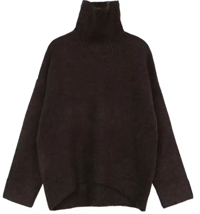 Céline Oversized Turtleneck Knit Jumper