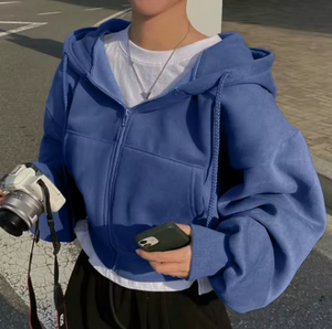 Noémie Cocoon Zip Hoodie