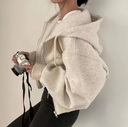 Noémie Cocoon Zip Hoodie
