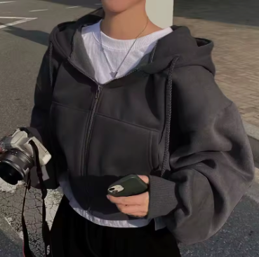 Noémie Cocoon Zip Hoodie