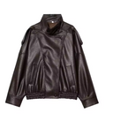 Noir Élan Leather Jacket
