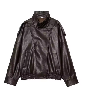 Noir Élan Leather Jacket