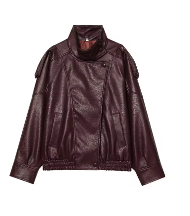 Noir Élan Leather Jacket