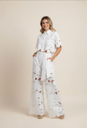 Marbella Lace Two-Piece Set