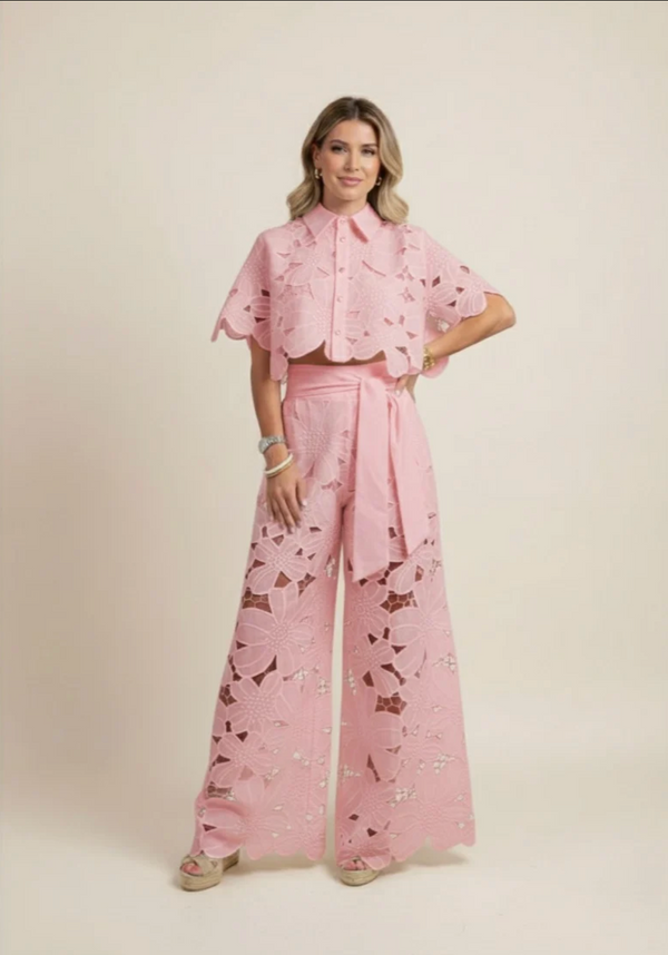 Marbella Lace Two-Piece Set