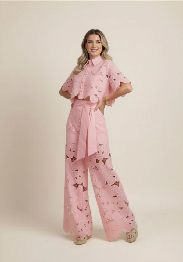 Marbella Lace Two-Piece Set
