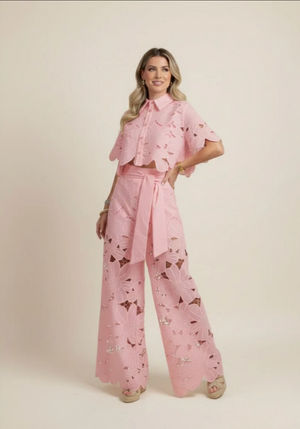 Marbella Lace Two-Piece Set