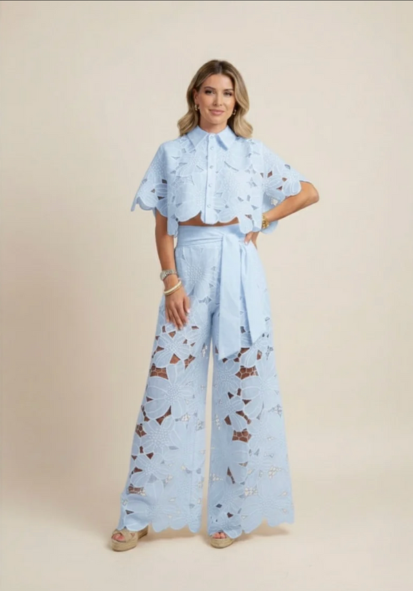 Marbella Lace Two-Piece Set