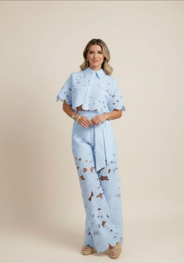 Marbella Lace Two-Piece Set