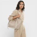 Joëlle Structured Vegan Leather Shopper Bag