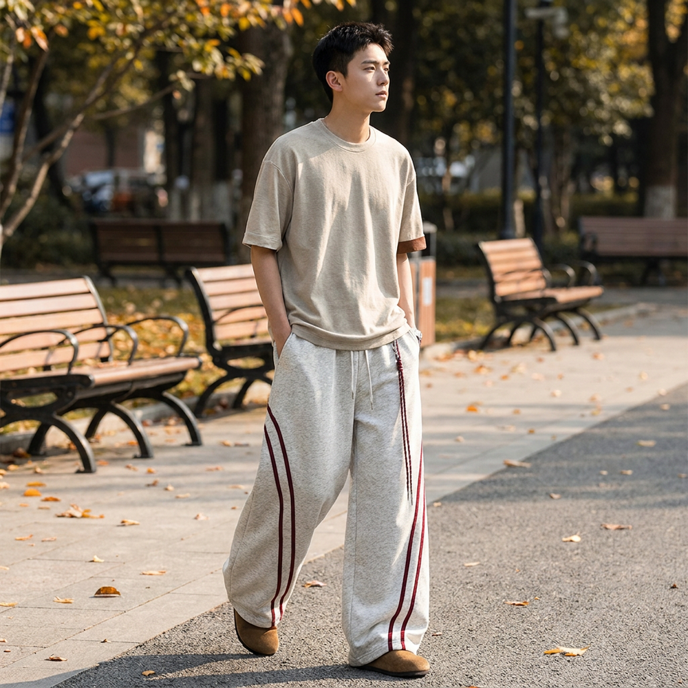 Arden Stride Wide-Leg Joggers