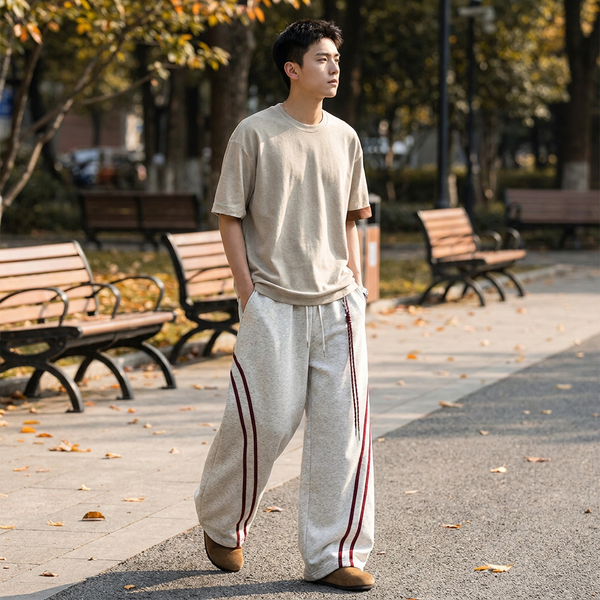Arden Stride Wide-Leg Joggers