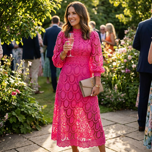 Elowen Lace Elegance Maxi Dress