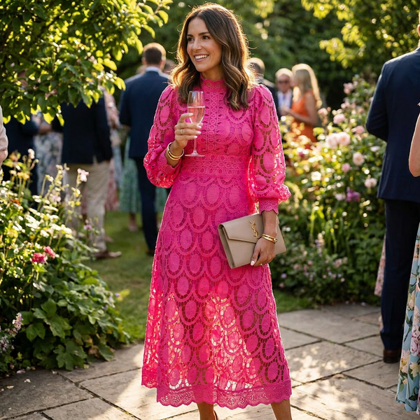 Elowen Lace Elegance Maxi Dress