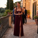 Zafira Sculpt Slit Maxi Dress