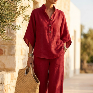 Maribel Linen Relaxed Everyday Set