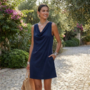 Serena Cowl Mini Dress