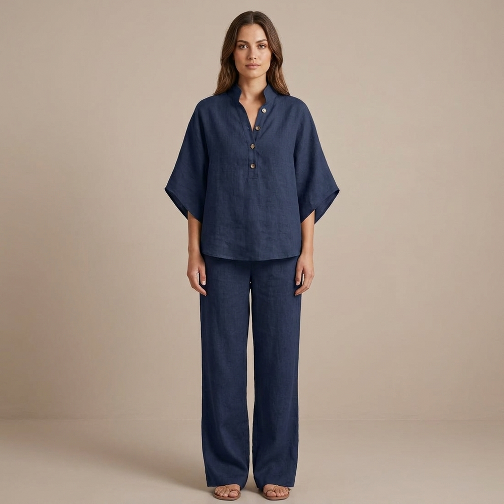 Maribel Linen Relaxed Everyday Set