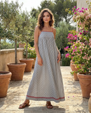Vivette Striped Maxi Dress