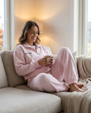 Noëlle Zip-Up Sweatshirt & Wide-Leg Jogger Co-Ord Set