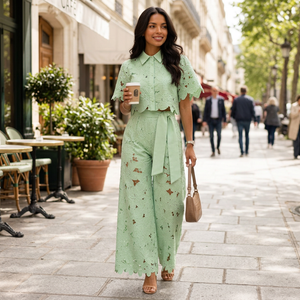 Marbella Lace Two-Piece Set
