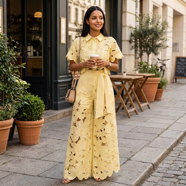 Marbella Lace Two-Piece Set
