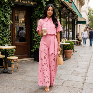 Marbella Lace Two-Piece Set