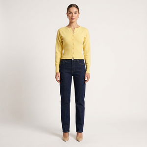 Juliette Ribbed Slim Cropped Knit Top