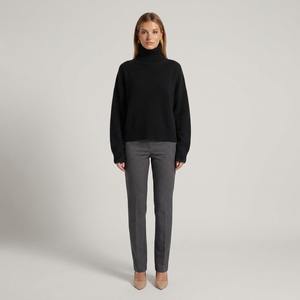 Céline Oversized Turtleneck Knit Jumper